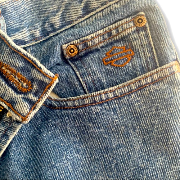 Harley-Davidson Men's Original Bootcut Jeans 32x30- Blue Denim - Picture 5 of 6